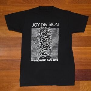 Joy Division Men's Black T-shirt Size S